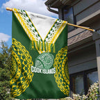 Avaiki Cook Islands Rugby Garden Flag Kuki Airani Tatau Green - Aussie Hoodie