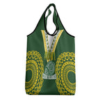 Avaiki Cook Islands Rugby Grocery Bag Kuki Airani Tatau Green - Aussie Hoodie