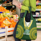 Avaiki Cook Islands Rugby Grocery Bag Kuki Airani Tatau Green - Aussie Hoodie