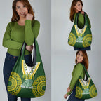 Avaiki Cook Islands Rugby Grocery Bag Kuki Airani Tatau Green - Aussie Hoodie