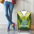 Avaiki Cook Islands Rugby Luggage Cover Kuki Airani Tatau Green - Aussie Hoodie