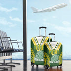 Avaiki Cook Islands Rugby Luggage Cover Kuki Airani Tatau Green - Aussie Hoodie
