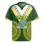 Custom Avaiki Cook Islands Rugby Rugby Jersey Kuki Airani Tatau Green - Aussie Hoodie