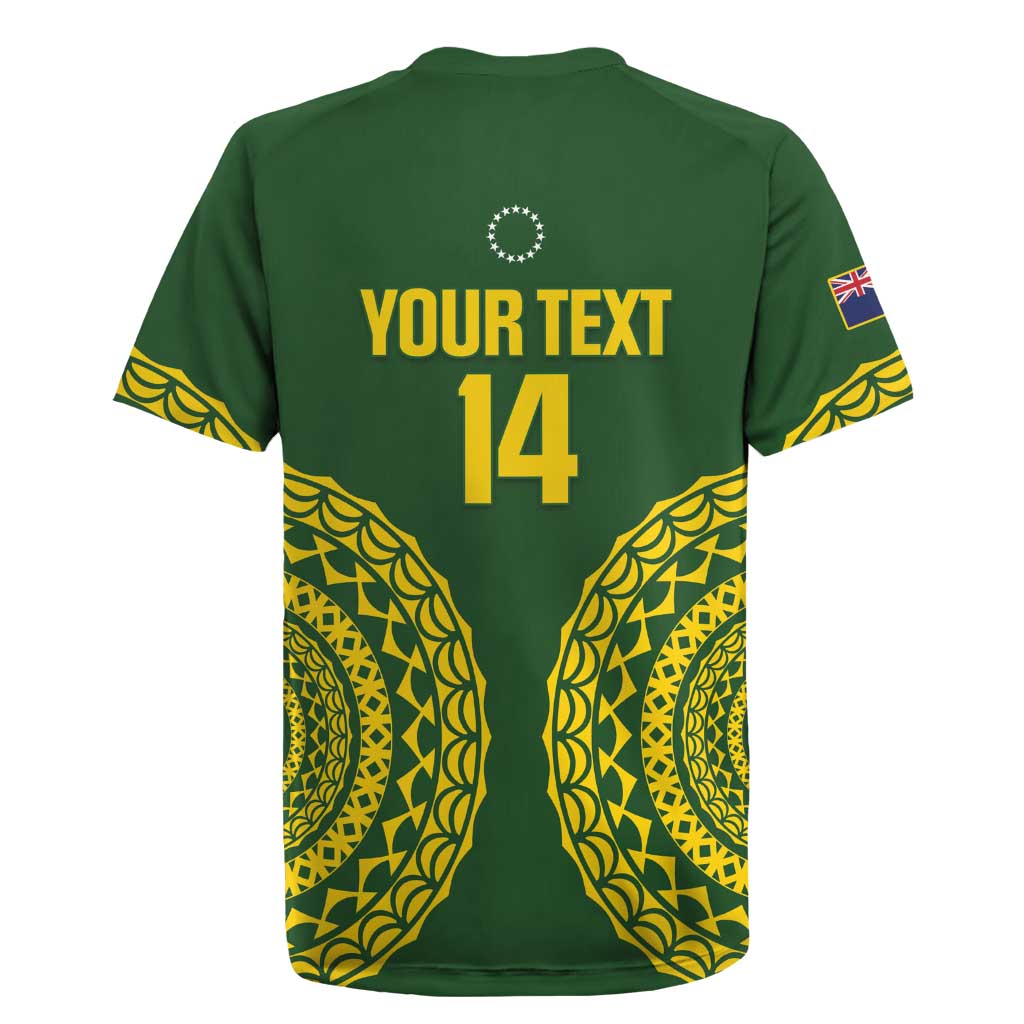Custom Avaiki Cook Islands Rugby Rugby Jersey Kuki Airani Tatau Green - Aussie Hoodie