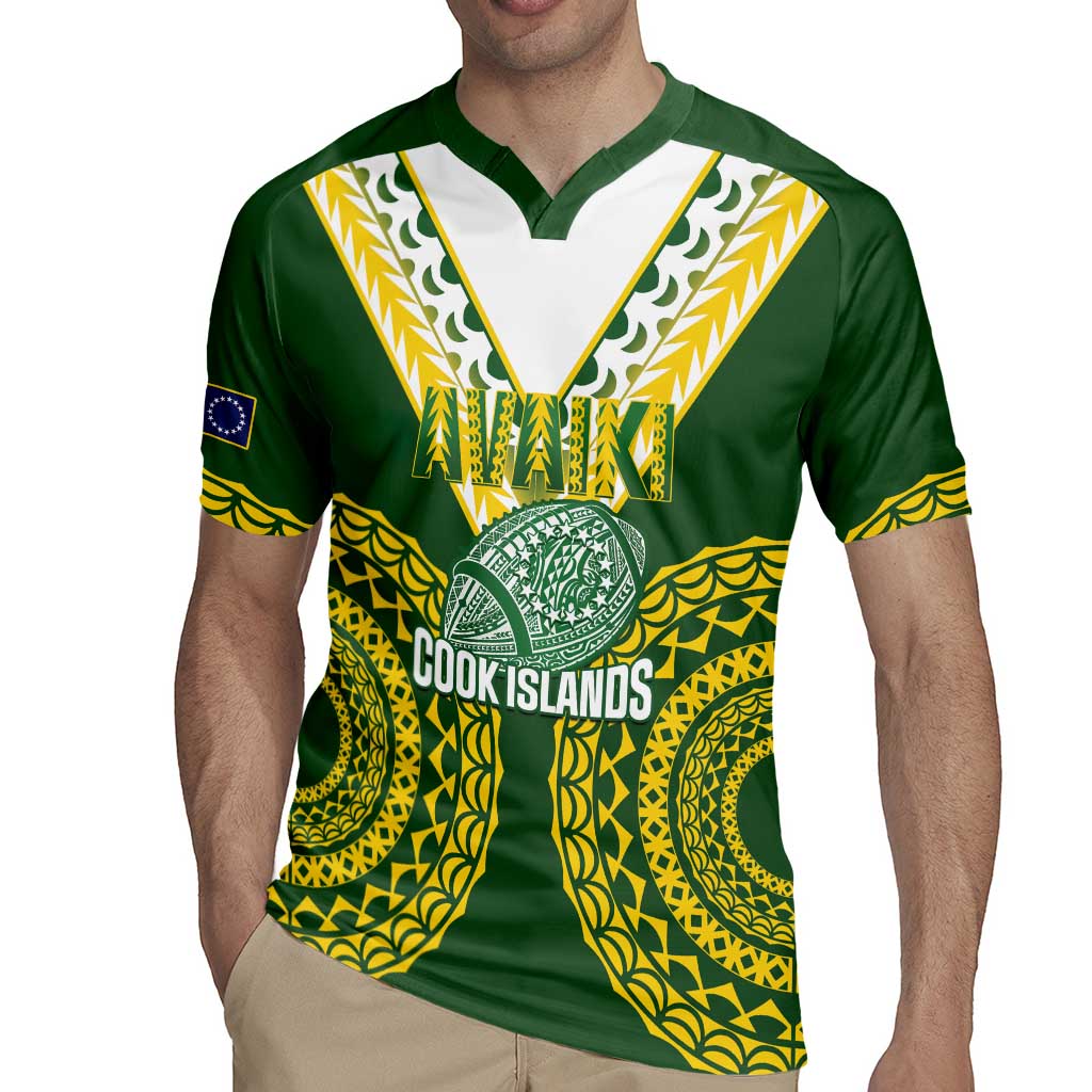 Custom Avaiki Cook Islands Rugby Rugby Jersey Kuki Airani Tatau Green - Aussie Hoodie
