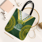 Avaiki Cook Islands Rugby Tote Bag Kuki Airani Tatau Green - Aussie Hoodie
