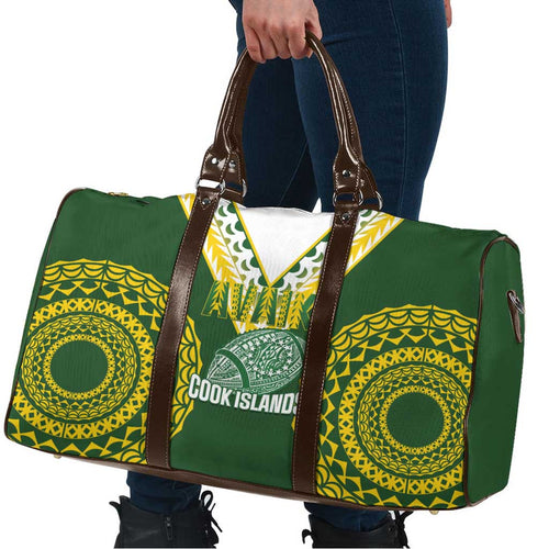 Avaiki Cook Islands Rugby Travel Bag Kuki Airani Tatau Green - Aussie Hoodie