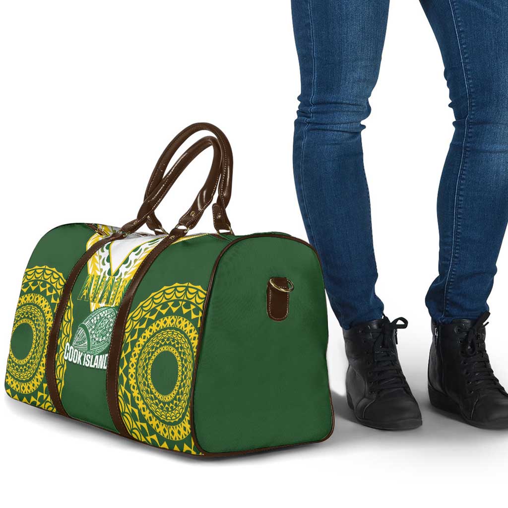 Avaiki Cook Islands Rugby Travel Bag Kuki Airani Tatau Green - Aussie Hoodie