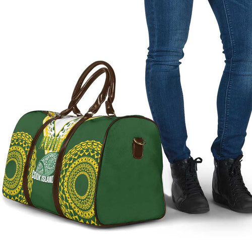 Avaiki Cook Islands Rugby Travel Bag Kuki Airani Tatau Green - Aussie Hoodie