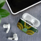 Avaiki Cook Islands Rugby AirPods Case Kuki Airani Tatau Black - Aussie Hoodie