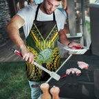 Avaiki Cook Islands Rugby Apron Kuki Airani Tatau Black - Aussie Hoodie