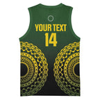Custom Avaiki Cook Islands Rugby Basketball Jersey Kuki Airani Tatau Black - Aussie Hoodie