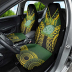 Avaiki Cook Islands Rugby Car Seat Cover Kuki Airani Tatau Black - Aussie Hoodie