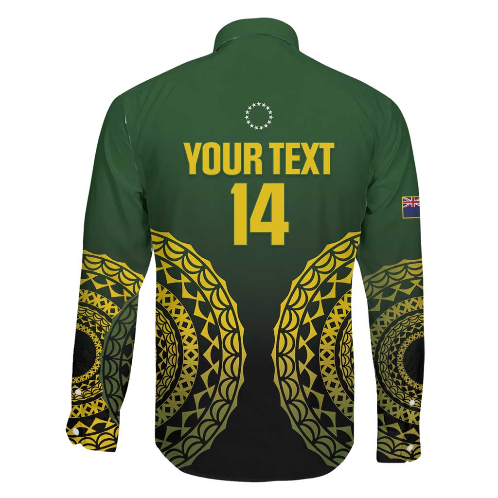 Custom Avaiki Cook Islands Rugby Family Matching Mermaid Dress and Hawaiian Shirt Kuki Airani Tatau Black - Aussie Hoodie