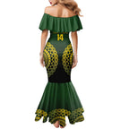 Custom Avaiki Cook Islands Rugby Family Matching Mermaid Dress and Hawaiian Shirt Kuki Airani Tatau Black - Aussie Hoodie