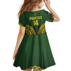 Custom Avaiki Cook Islands Rugby Family Matching Off Shoulder Maxi Dress and Hawaiian Shirt Kuki Airani Tatau Black - Aussie Hoodie