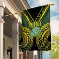 Avaiki Cook Islands Rugby Garden Flag Kuki Airani Tatau Black - Aussie Hoodie