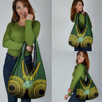 Avaiki Cook Islands Rugby Grocery Bag Kuki Airani Tatau Black - Aussie Hoodie