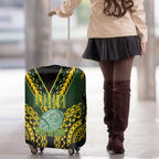 Avaiki Cook Islands Rugby Luggage Cover Kuki Airani Tatau Black - Aussie Hoodie