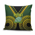 Avaiki Cook Islands Rugby Pillow Cover Kuki Airani Tatau Black - Aussie Hoodie