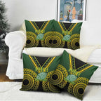 Avaiki Cook Islands Rugby Pillow Cover Kuki Airani Tatau Black - Aussie Hoodie