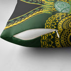 Avaiki Cook Islands Rugby Pillow Cover Kuki Airani Tatau Black - Aussie Hoodie