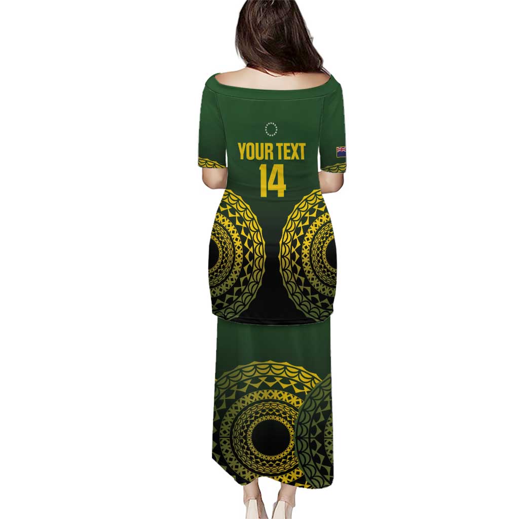 Custom Avaiki Cook Islands Rugby Puletasi Kuki Airani Tatau Black - Aussie Hoodie