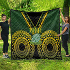 Avaiki Cook Islands Rugby Quilt Kuki Airani Tatau Black - Aussie Hoodie