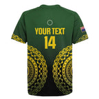 Custom Avaiki Cook Islands Rugby Rugby Jersey Kuki Airani Tatau Black - Aussie Hoodie