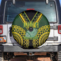 Avaiki Cook Islands Rugby Spare Tire Cover Kuki Airani Tatau Black - Aussie Hoodie