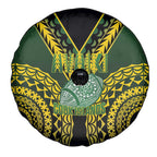 Avaiki Cook Islands Rugby Spare Tire Cover Kuki Airani Tatau Black - Aussie Hoodie