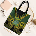 Avaiki Cook Islands Rugby Tote Bag Kuki Airani Tatau Black - Aussie Hoodie