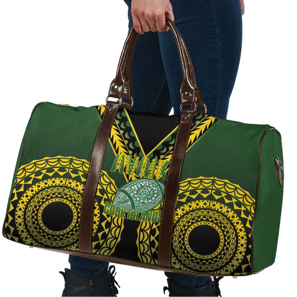Avaiki Cook Islands Rugby Travel Bag Kuki Airani Tatau Black - Aussie Hoodie