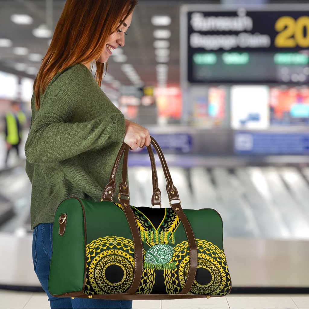 Avaiki Cook Islands Rugby Travel Bag Kuki Airani Tatau Black - Aussie Hoodie