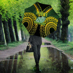 Avaiki Cook Islands Rugby Umbrella Kuki Airani Tatau Black - Aussie Hoodie