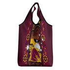 Australia Day Brisbane Broncos Grocery Bag NRL 2024 Australian Map Proud