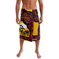 Custom Australia Day Brisbane Broncos Lavalava NRL 2024 Australian Map Proud