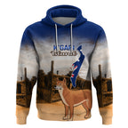 Australia Fraser Island Hoodie Dingo With Maheno Shipwreck K'gari Proud