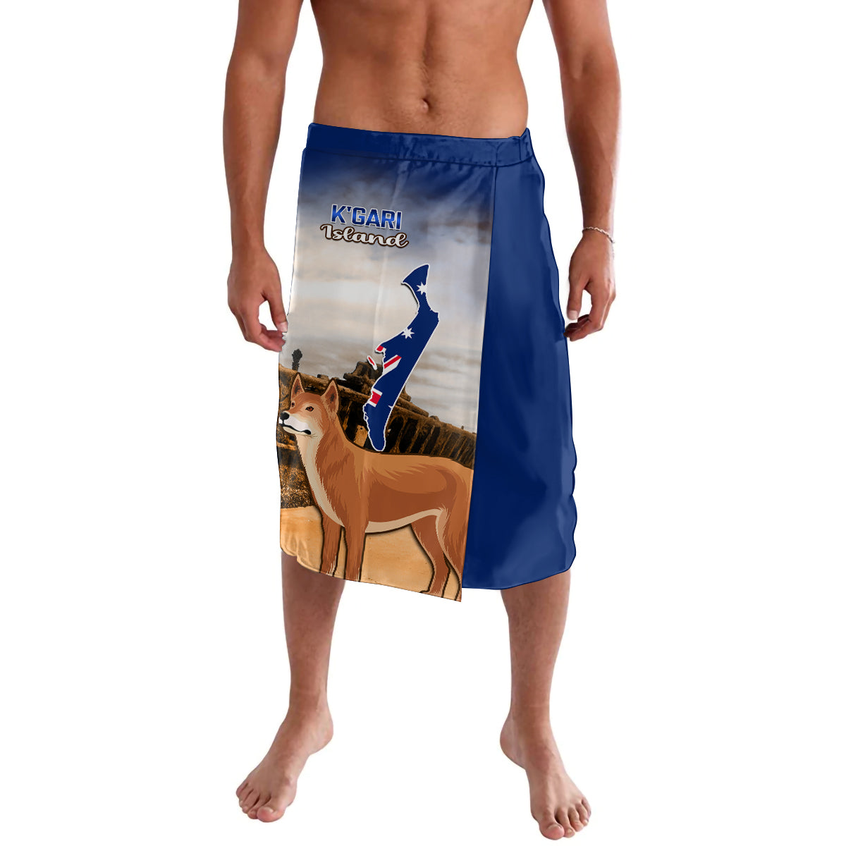 Australia Fraser Island Lavalava Dingo With Maheno Shipwreck K'gari Proud