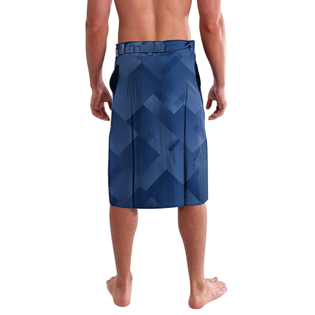 Personalised Roosters And Broncos Rugby Lavalava NRL 2024 Dynamic Together