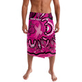 Personalised Australia Breast Cancer Lavalava Pink Boxing Ribbon Be Strong And Fight On