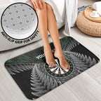 Personalised New Zealand Darts Bathroom Set Dartboard Maori Fern Puhoro Art - Aussie Hoodie