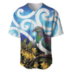 Kekeru New Zealand Matariki Baseball Jersey Kukupa Kowhai Maori New Year Blue Version