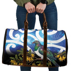 Kekeru New Zealand Matariki Travel Bag Kukupa Kowhai Maori New Year Blue Version