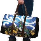 Kekeru New Zealand Matariki Travel Bag Kukupa Kowhai Maori New Year Blue Version