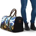 Kekeru New Zealand Matariki Travel Bag Kukupa Kowhai Maori New Year Blue Version