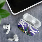 Kekeru New Zealand Matariki AirPods Case Kukupa Kowhai Maori New Year Purple Version