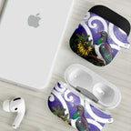 Kekeru New Zealand Matariki AirPods Case Kukupa Kowhai Maori New Year Purple Version