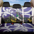 Kekeru New Zealand Matariki Back Car Seat Cover Kukupa Kowhai Maori New Year Purple Version