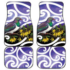 Kekeru New Zealand Matariki Car Mats Kukupa Kowhai Maori New Year Purple Version